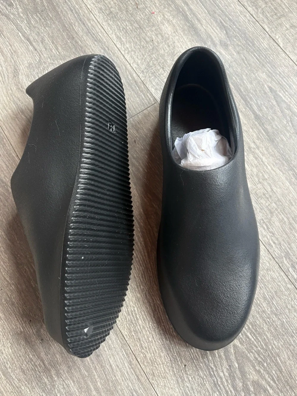Yeezy Men's Black Slip-On Comfort Shoes